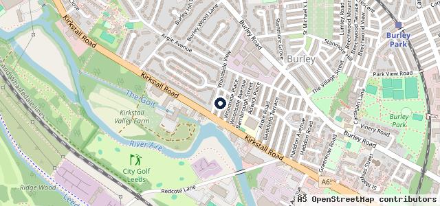 Map showing the location of Motorcycle Recovery Burley