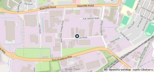 Map showing the location of Repair & Restore Body Shop (Goole) LTD