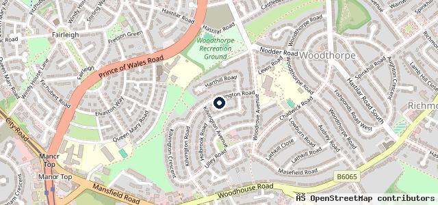 Map showing the location of SwiftFix Mobile Mechanic