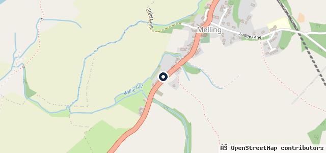 Map showing the location of Lune View Garage