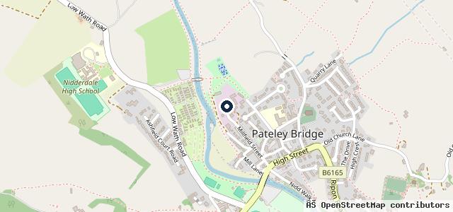 Map showing the location of North yorkshire vehicle Recovery