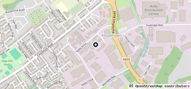 Map showing the location of Duckmanton MOT Test Centre | Chesterfield