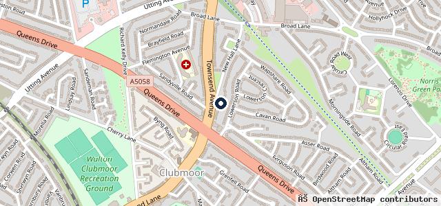 Map showing the location of Garage2u mobile mechanic