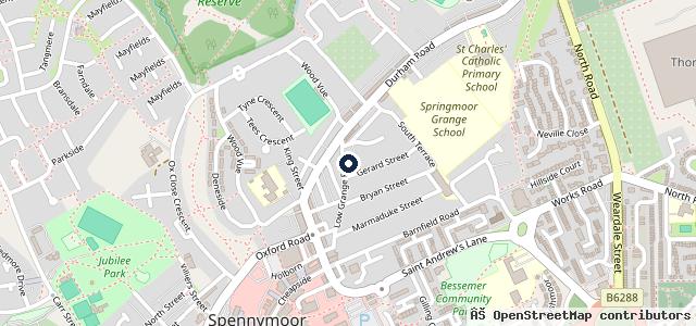 Map showing the location of DC Vehicle Services