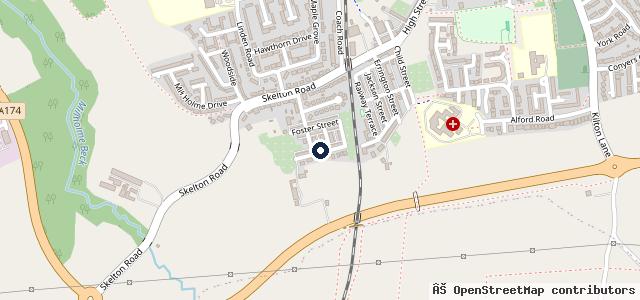 Map showing the location of Byron's mobile servicing and repairs and 24hr tyres