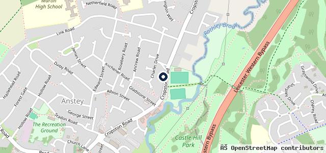Map showing the location of Hyundai Service