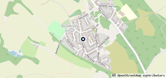 Map showing the location of Chetwynd Transport | Atherstone