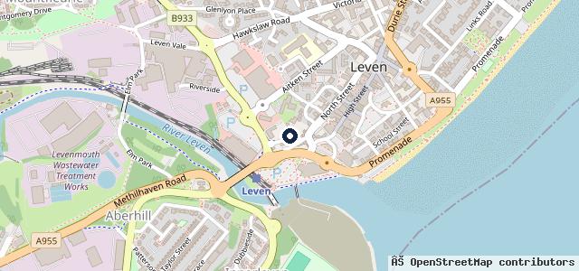 Map showing the location of Bolts Garage
