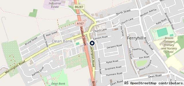 Map showing the location of Quicksale Sports & Performance