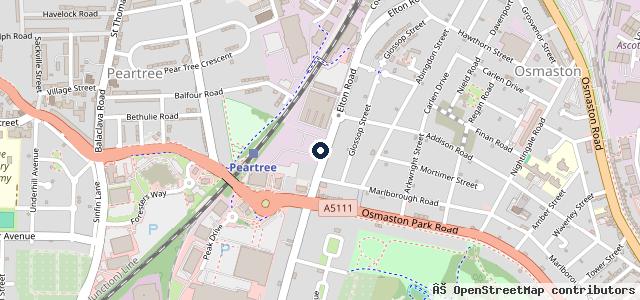 Map showing the location of Rw Auto Repairs & Servicing