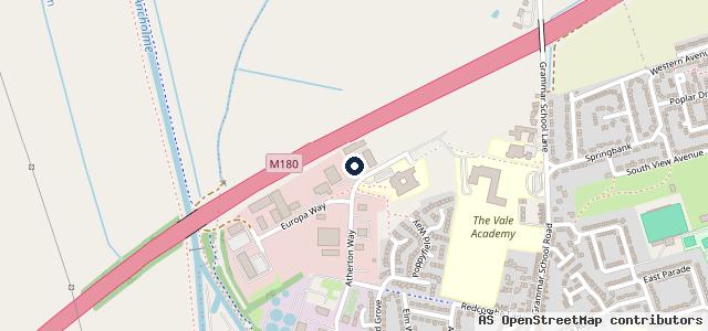 Map showing the location of Sykes Motor Services Ltd