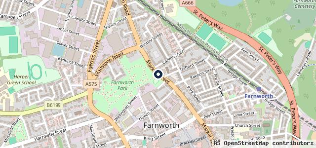 Map showing the location of Automotive Repairs Bolton Ltd