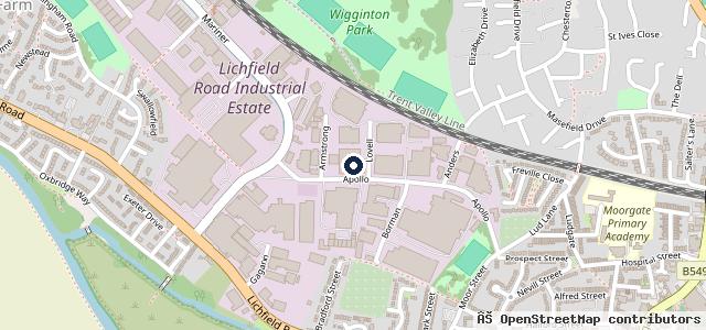 Map showing the location of Apollo Auto Centre