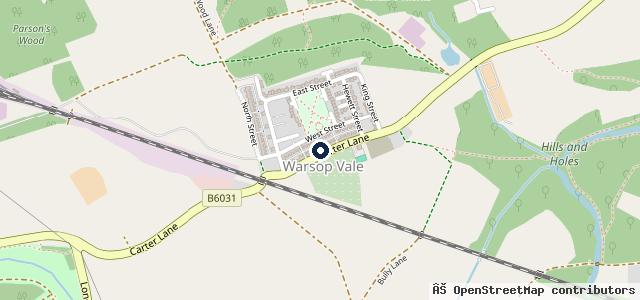 Map showing the location of A & D Motors