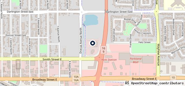Map showing the location of Royal Ford