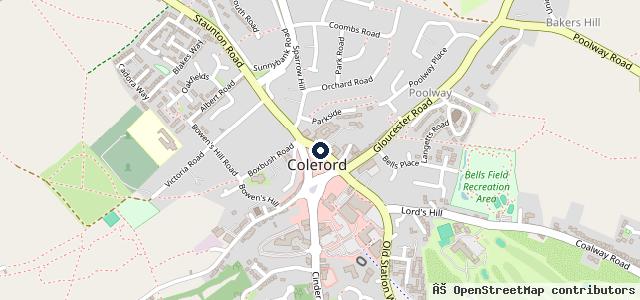 Map showing the location of Beale Garage