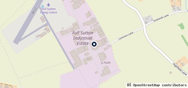Map showing the location of H&amp;t motor engineers | Full Sutton
