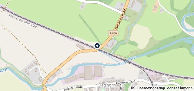 Map showing the location of Crm Edinburgh