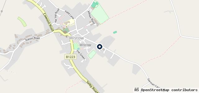 Map showing the location of The Yorkshire Motor Car Company Limited