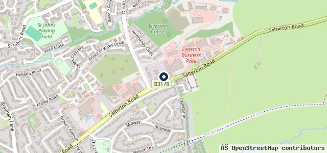 Map showing the location of Dinan Garage