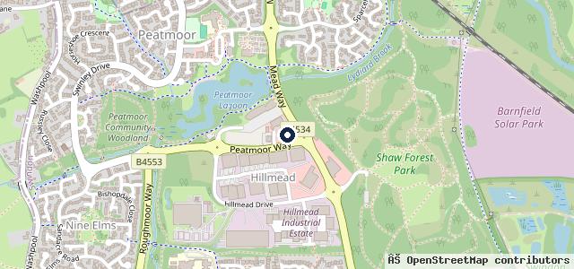 Map showing the location of Fish Brothers Škoda