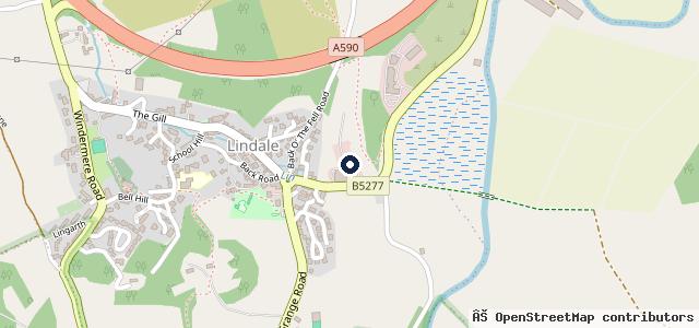 Map showing the location of Hadwins Volkswagen