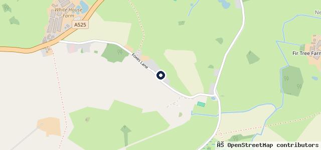 Map showing the location of Highgate Garage