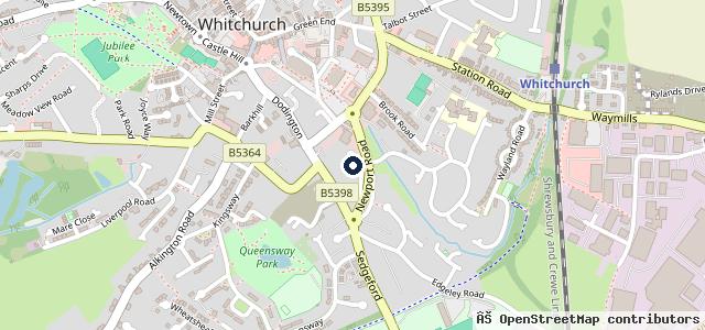 Map showing the location of Fourways Self Drive