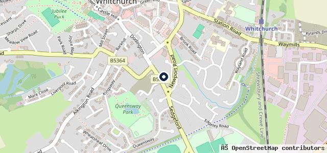 Map showing the location of J & J Autos