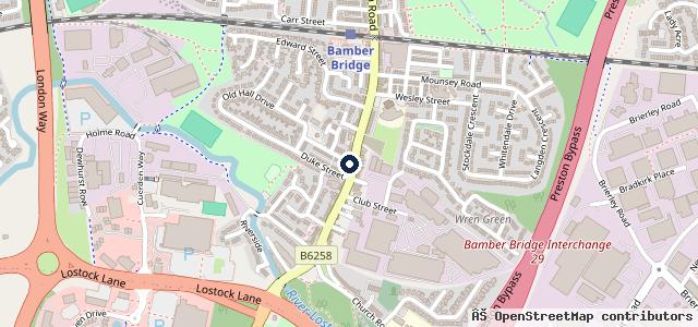 Map showing the location of Lofthouse Motor Services