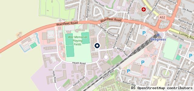 Map showing the location of Burdetts Garage