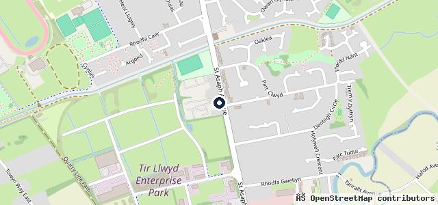 Map showing the location of Mark Pike Auto Repairs