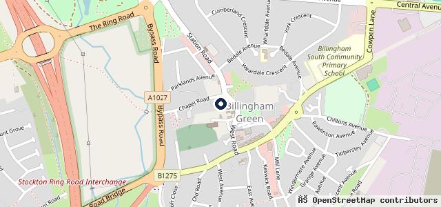 Map showing the location of Hart Tune