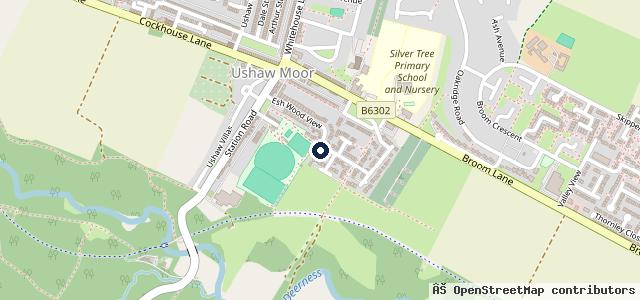Map showing the location of Durham Mobile Mechanics