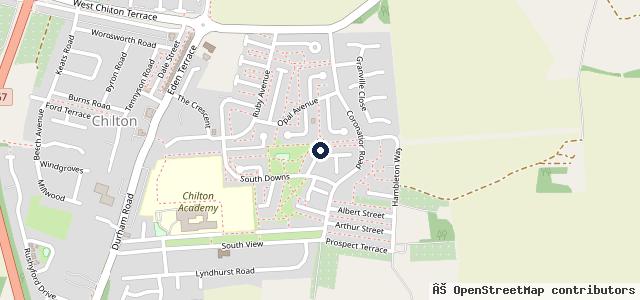 Map showing the location of Moos Motors | Spennymoor
