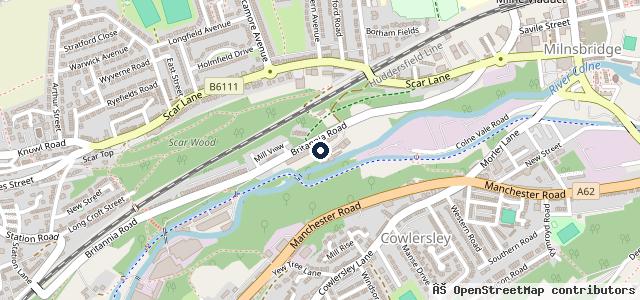 Map showing the location of Autocare (Golcar)ltd