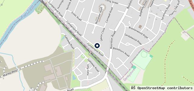 Map showing the location of Hasunomattmills