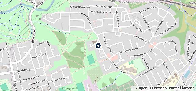 Map showing the location of Chapel Motors