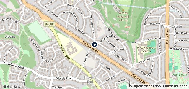 Map showing the location of DRS recovery services