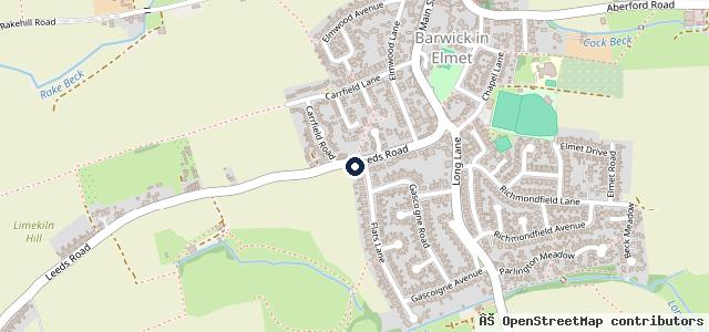 Map showing the location of Same Day Tyre Replacement Cross Gates, Halton, Halton Moor, Manston