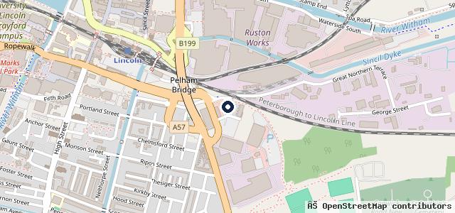 Map showing the location of Sas Body Repairs