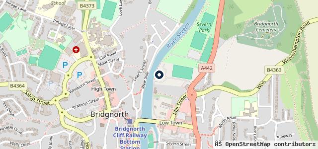 Map showing the location of Steve Blackham Motor Repairs