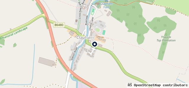 Map showing the location of Kevin Chadwick Welding and Garage Services