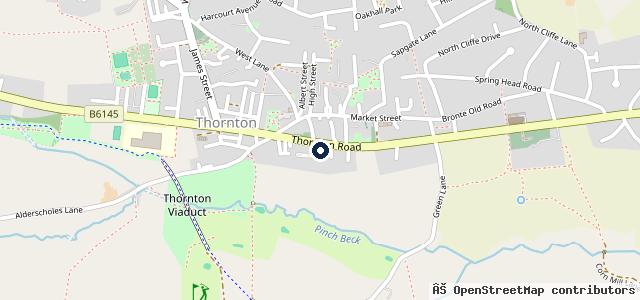 Map showing the location of Motor Services