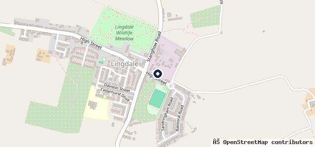 Map showing the location of Stonehouse Garage