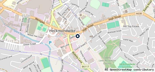Map showing the location of A & R Autos