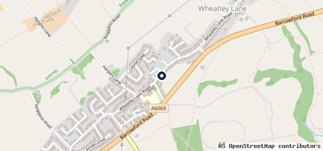 Map showing the location of Central Garage