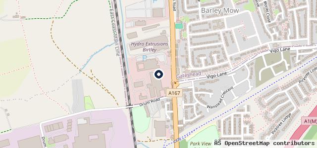 Map showing the location of Motorpoint