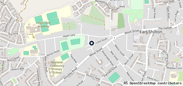 Map showing the location of DMS Motors