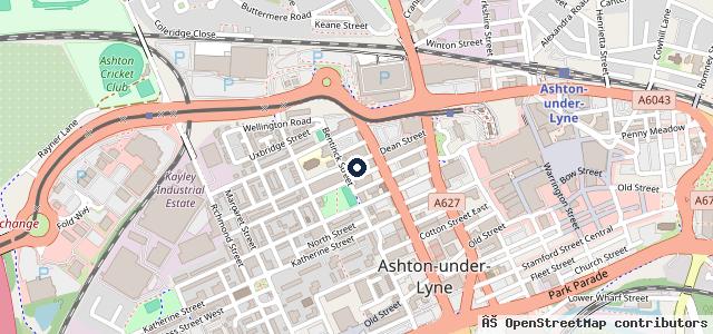 Map showing the location of Autotec Garage